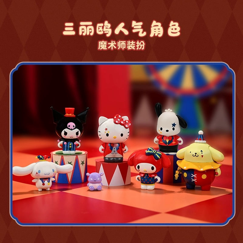 Sanrio Happy Circus Pochacco - Building Blocks Toy Collections