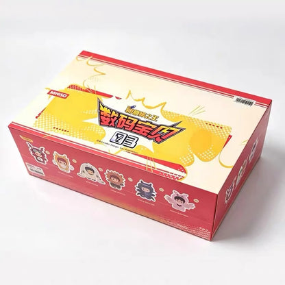 Miniso x Digimon Adventure Digital Monster Plush Keychain | King of Beast Tamers Digimon 003 - Plush Vinyl Keychain Pendant Blind Box