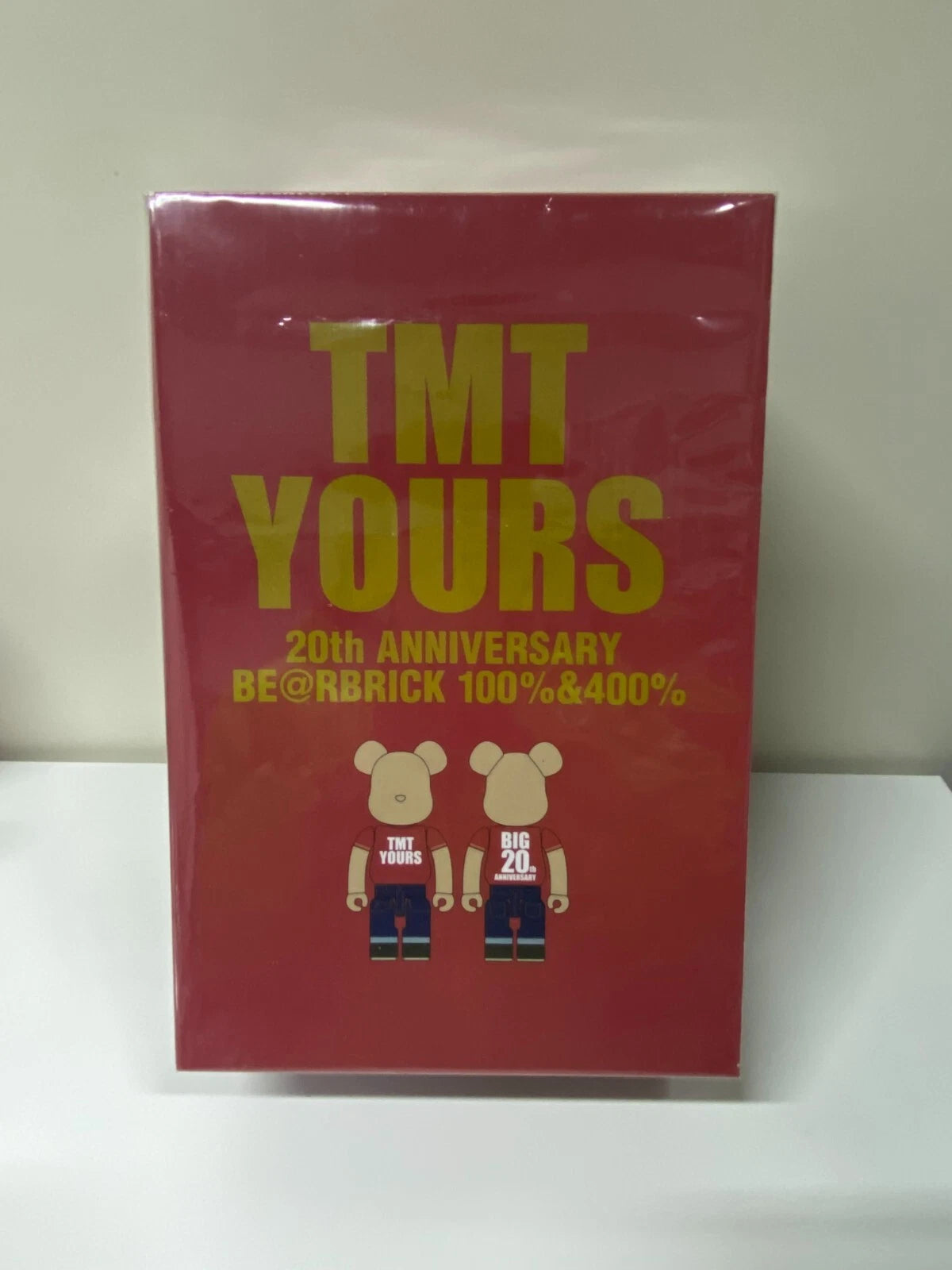 Japan MEDICOM TOY BE@RBRICK | TNT Yours 20th 100％ 400％ - Bearbrick Figure Authentic Retried