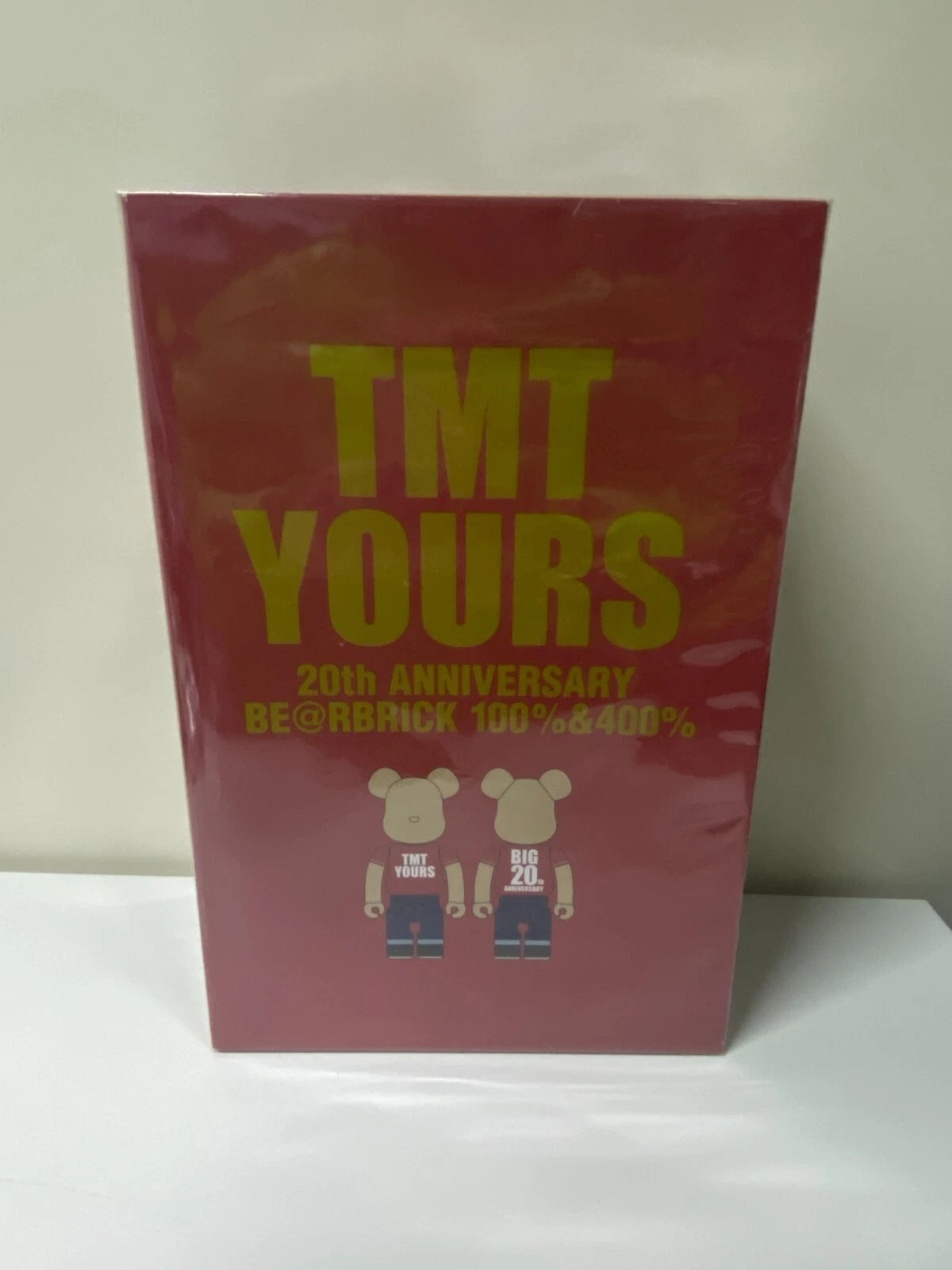 Japan MEDICOM TOY BE@RBRICK | TNT Yours 20th 100％ 400％ - Bearbrick Figure Authentic Retried