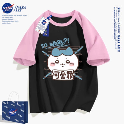 Japanese Cartoon ChiiKawa Casual Style T-Shirt Series | Hachiware Cute Crime - Kawaii Fashion Items
