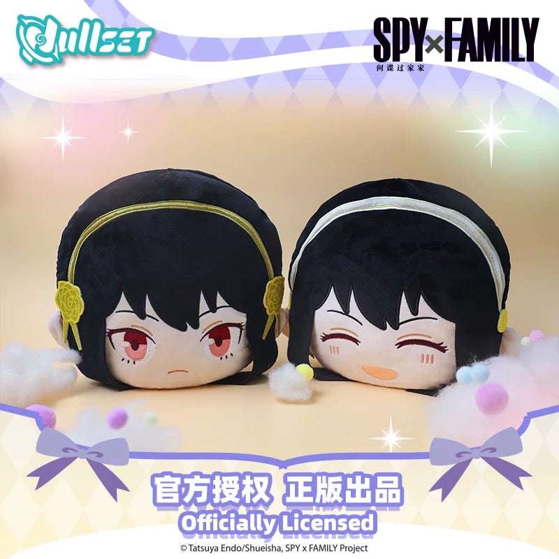 SPY Family Kawaii Double Face Cushion | Anya Loid Yor Bondman - Plush Collectable Toys Kawaii Decoration