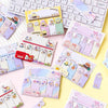 Sanrio Japan Cute Cartoon Pastel Memo Stickers Part 3 | Hello Kitty Little Twin Stars My Melody Cinnamoroll Pompompurin Gudetama - 90Sheets