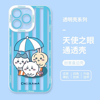 Japanese Cartoon ChiiKawa iPhone Case | Summer Time & Bee Colour Ver 8 Styles - iPhone Case PLUS SE2 XS XR X 11 12 13 14 15 16 16e 17 17e Pro Promax 12mini 13mini