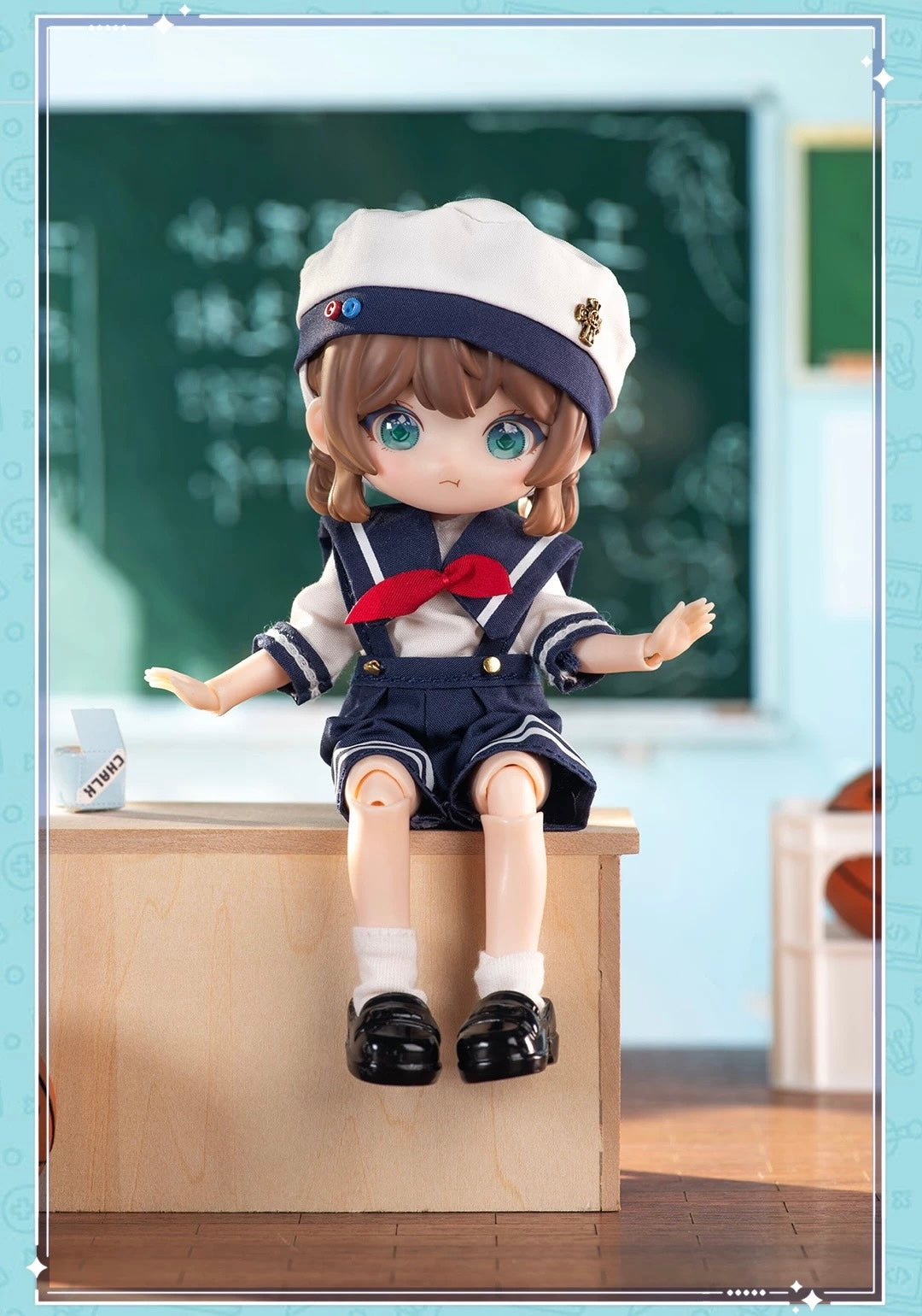 Simon Toys Cosplay Doll Outfits Set Uniform Version | Sailor Uniform Summer & Winter - Original Outfits 1/12 ob11 11cm BJD Doll Ball Joint Doll