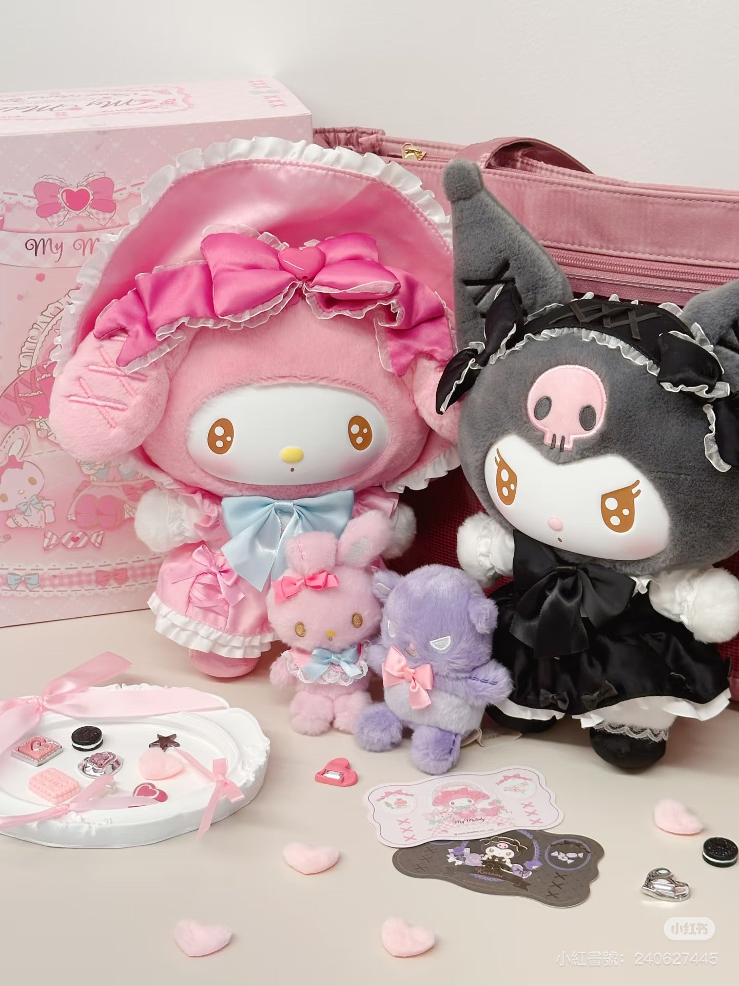 Top Toy Sanrio Sweet Fairy Tale | My Melody Kuromi Sweet Lolita Gothic Style - Plush Vinyl Collectable Toys