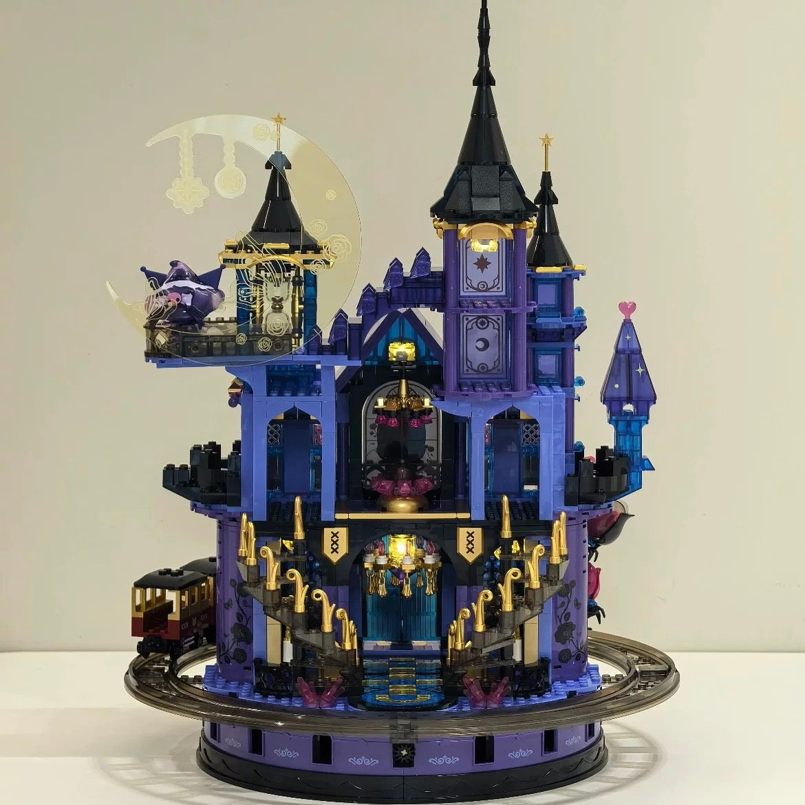 Sanrio Kuromi Building Toy | Purple Crystal-Like Castle - Limited Edition