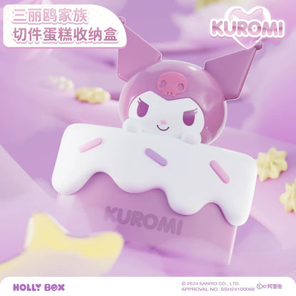 Sanrio Characters Sweet Cake Little Storage Box Series | Hello Kitty My Melody Kuromi Cinnamoroll Pompompurin Pochacco - Kawaii Decoration Collectable Toys Toy Collection