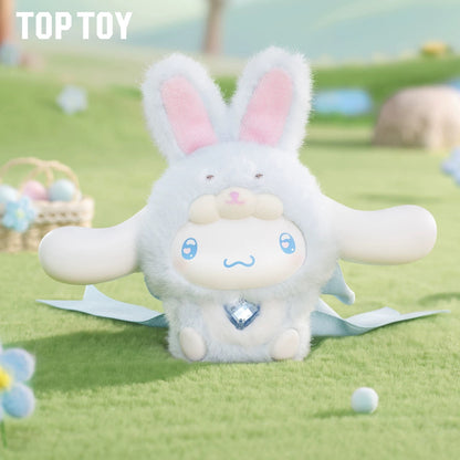 TopToy Sanrio Characters Diamond Bunny Baby | Hello Kitty My Melody Kuromi Cinnamoroll Pompompurin Pochacco - Collectable Toys Mystery Blind Box