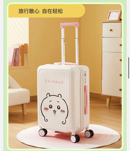 ChiiKawa X Miniso | ChiiKawa Pink & White Suitcase - Kawaii Item Decoration