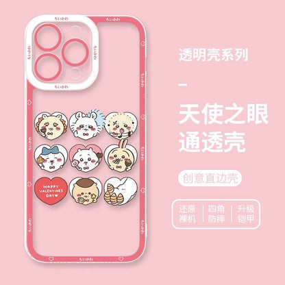 Japanese Cartoon Chiikawa | Usagi & Summer Times 8 Styles - iPhone Case PLUS SE2 XS XR X 11 12 13 14 15 16 16e 17 17e Pro Promax 12mini 13mini