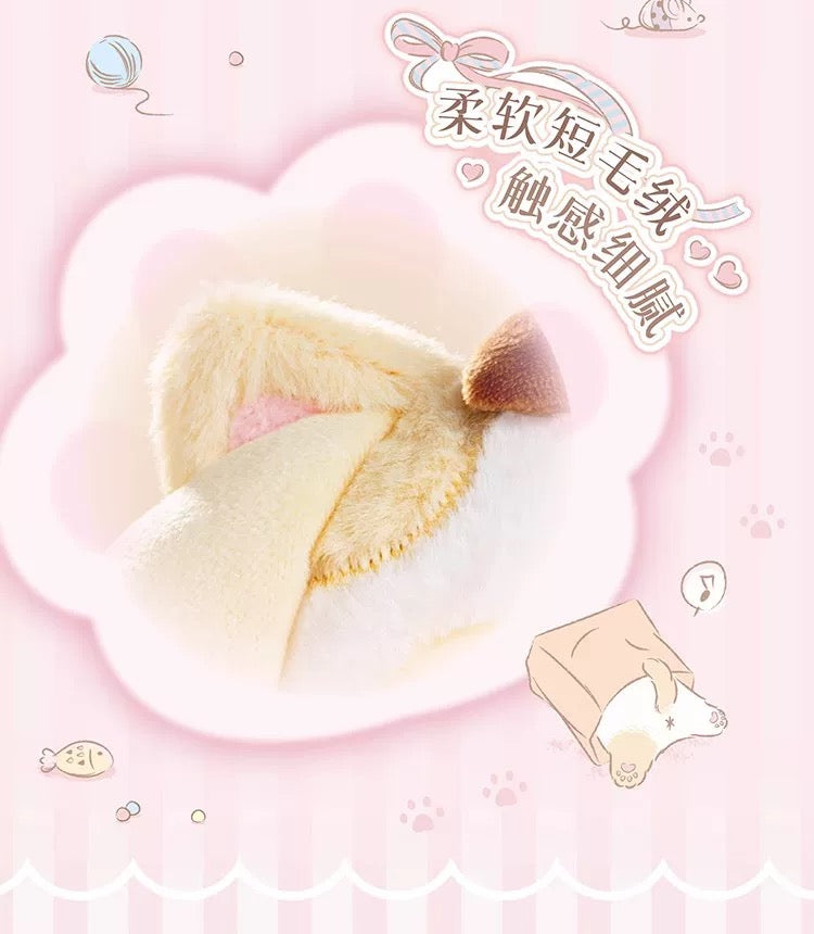 TopToy Sanrio Characters Play with Kittens | Hello Kitty My Melody Kuromi Cinnamoroll Pompompurin Pochacco Pastel Cat - Collectable Toys Mystery Blind Box - KawaiiGiftLand