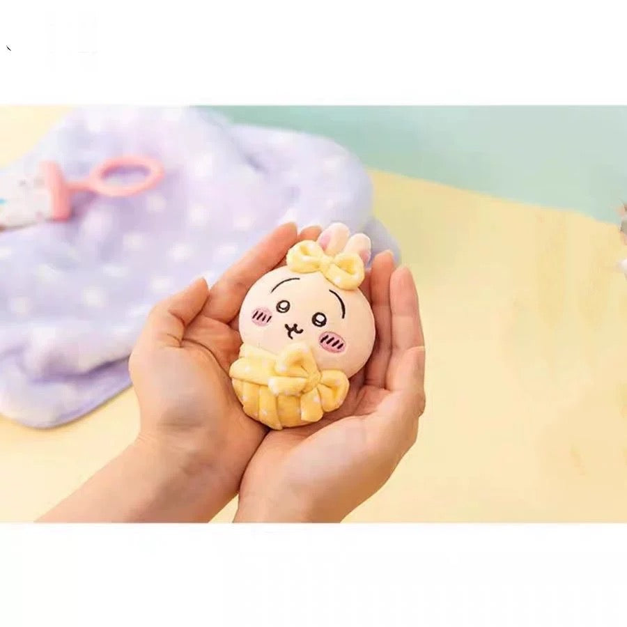 Japan ChiiKawa Baby Style | ChiiKawa Hachiware Usagi - Mini Plush Doll 10cm Keychain