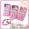 ちいかわ レーザー＆クリアケース | かわいいスマホ 天使 悪魔 ちいかわ ハチワレ うさぎ モモンガ スマホストラップ付き - Samsung Galaxy S26 S25 S24 S23 S22 S21 FE Ultra Edge 用スマホケース