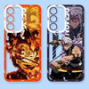 アニメ「鬼滅の刃」戦闘スタイル | 煉獄杏寿郎 宇髄天元 - スマホケース Samsung Galaxy S26 S25 S24 S23 S22 S21 FE Ultra Edge