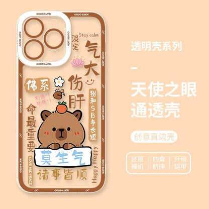 Cute Animal Capybara | Part4 8 Styles - iPhone Case PLUS SE2 XS XR X 11 12 13 14 15 16 16e 17 17e Pro Promax 12mini 13mini