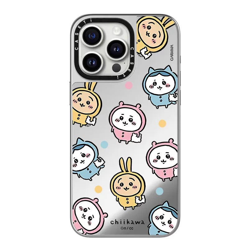 Japanese Cartoon ChiiKawa Phone Case | Pajamas Party 5 Case Styles - iPhone Case 12 13 14 15 16 17 Pro Promax
