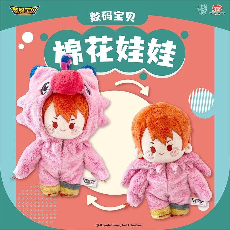 Digimon Adventure Digital Monster Cotton Doll Series I TAKENOUCHI SORA X Piyomon - 20cm Plush Doll Toy Collections