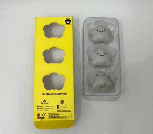 Unbox Mini Dust Dustykid Set - Vinyl Toy Cute Character Figure Limited Model Toy Retried