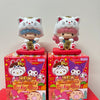 Sanrio Characters Vinly Figure Lucky Box | Series A Litte Twin Stars Meneki Lucky Cat - Kawaii Collectable Toys Mystery Blind Box
