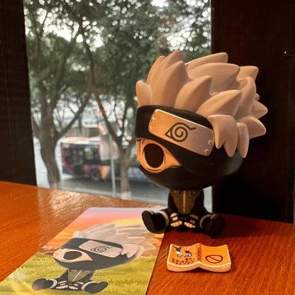 Miniso X Naruto Ninja Mini Sitting Part 1 Series Limited Edition | Naruto Shippuuden Naruto Sasuke Sakura Kakashi Gaara Lee -  Figure Keychain Collectable Toys Mystery Blind Box KawaiiGiftLand