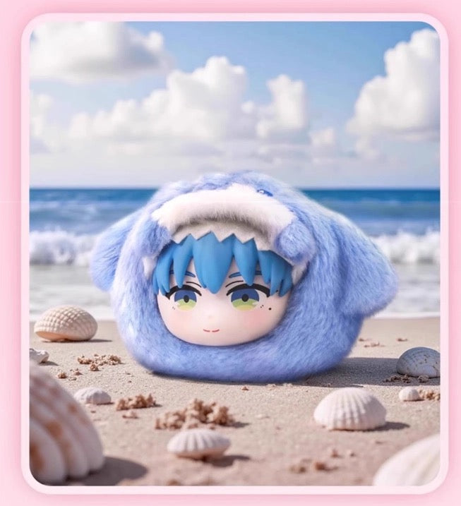 EAKI X FRIEREN Part 1 Series The Animal Party Edition | Frieren Fern Stark Himmel Flamme Aura - Vinyl Face Plush Doll Figure Keychain Collectable Toys Mystery Blind Box - KawaiiGiftLand