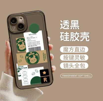 Japanese Cartoon ChiiKawa Coffee Shop | Momonga Chef - iPhone Case XS 11 12 13 14 15 16 Pro Promax mini