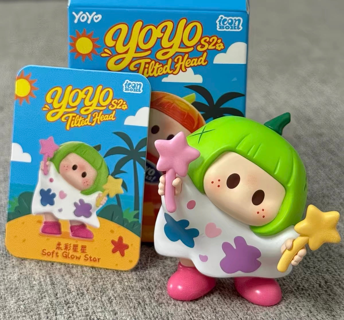 YOYO Chan Mini Figure Part 2 | YOYO Tilted Head Collection - Collectable Toys Mystery Blind Box