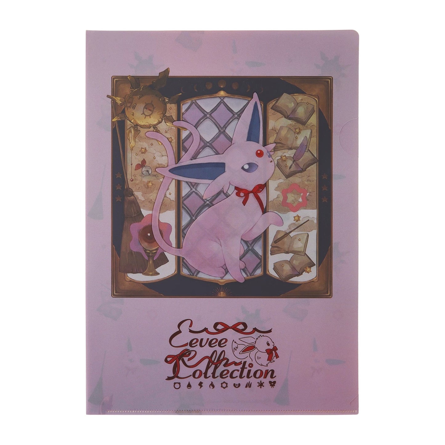 Japan Cartoon Pokemon Eevee Evolution A4 Folder | Eevee Vaporeon Jolteon Flareon Espeon Umbreon Leafeon Glaceon Sylveon - Evolve Anime Collectable Kawaii Item