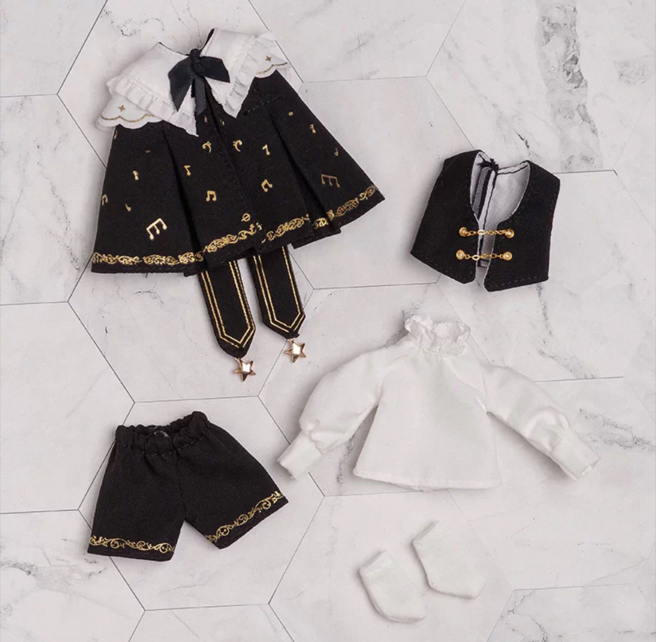 Simon Toys Cosplay Doll Outfits Set Symphony Performer | Sonata of the Night - Original Outfits 1/12 ob11 11cm BJD Doll Ball Joint Doll