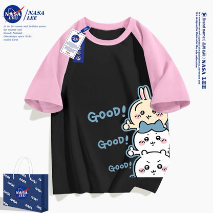 Japanese Cartoon ChiiKawa Casual Style T-Shirt Series | 3 Chiikawa Good! - Kawaii Fashion Items
