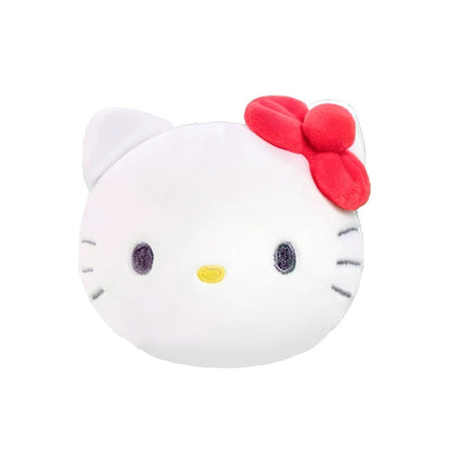 Sanrio Characters Cute Stress Relief Plush Ball Keychain Series | Hello Kitty My Melody Kuromi Pompompurin Pochacco Hangyodon - Kawaii Decoration Collectable Toys Toy Collection