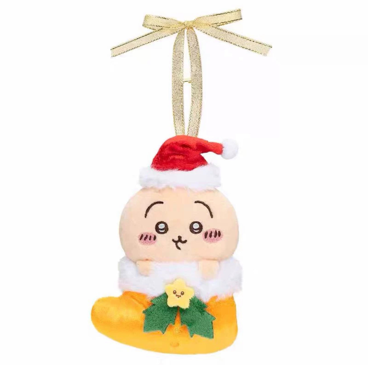 Japan ChiiKawa Merry Chrismas Edition | ChiiKawa Hachiware Usagi - Mini Plush Doll keychain