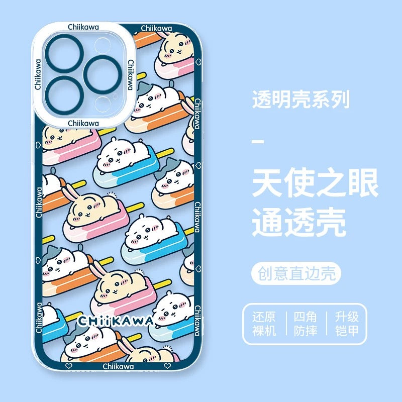 Japanese Cartoon ChiiKawa iPhone Case | Summer Time & Bee Colour Ver 8 Styles - iPhone Case PLUS SE2 XS XR X 11 12 13 14 15 16 16e 17 17e Pro Promax 12mini 13mini