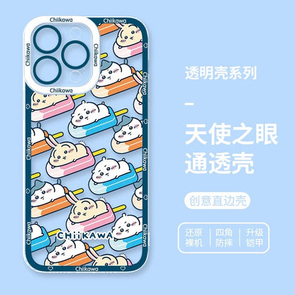 Japanese Cartoon ChiiKawa iPhone Case | Summer Time & Bee Colour Ver 8 Styles - iPhone Case PLUS SE2 XS XR X 11 12 13 14 15 16 16e 17 17e Pro Promax 12mini 13mini
