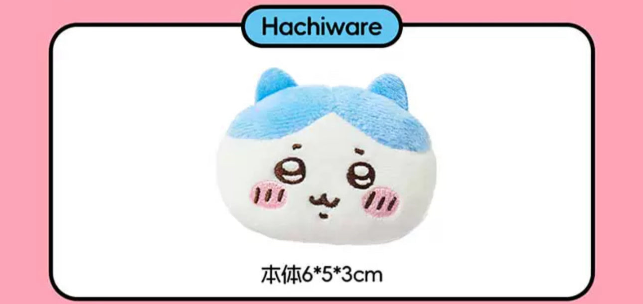 ChiiKawa X Miniso | ChiiKawa Hachiware Usagi Plush Pin - Kawaii Item Cute Accessories