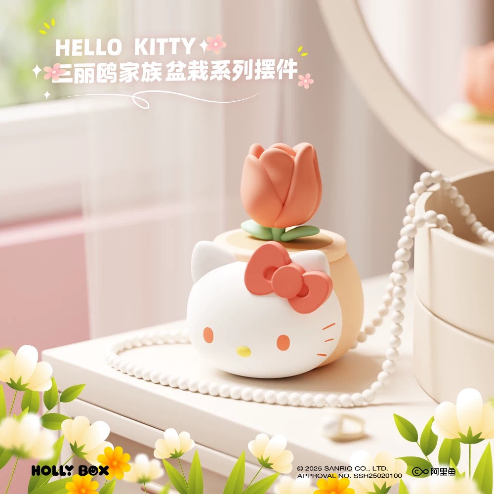 Sanrio Characters Potted Series Of Ornaments | Hello Kitty My