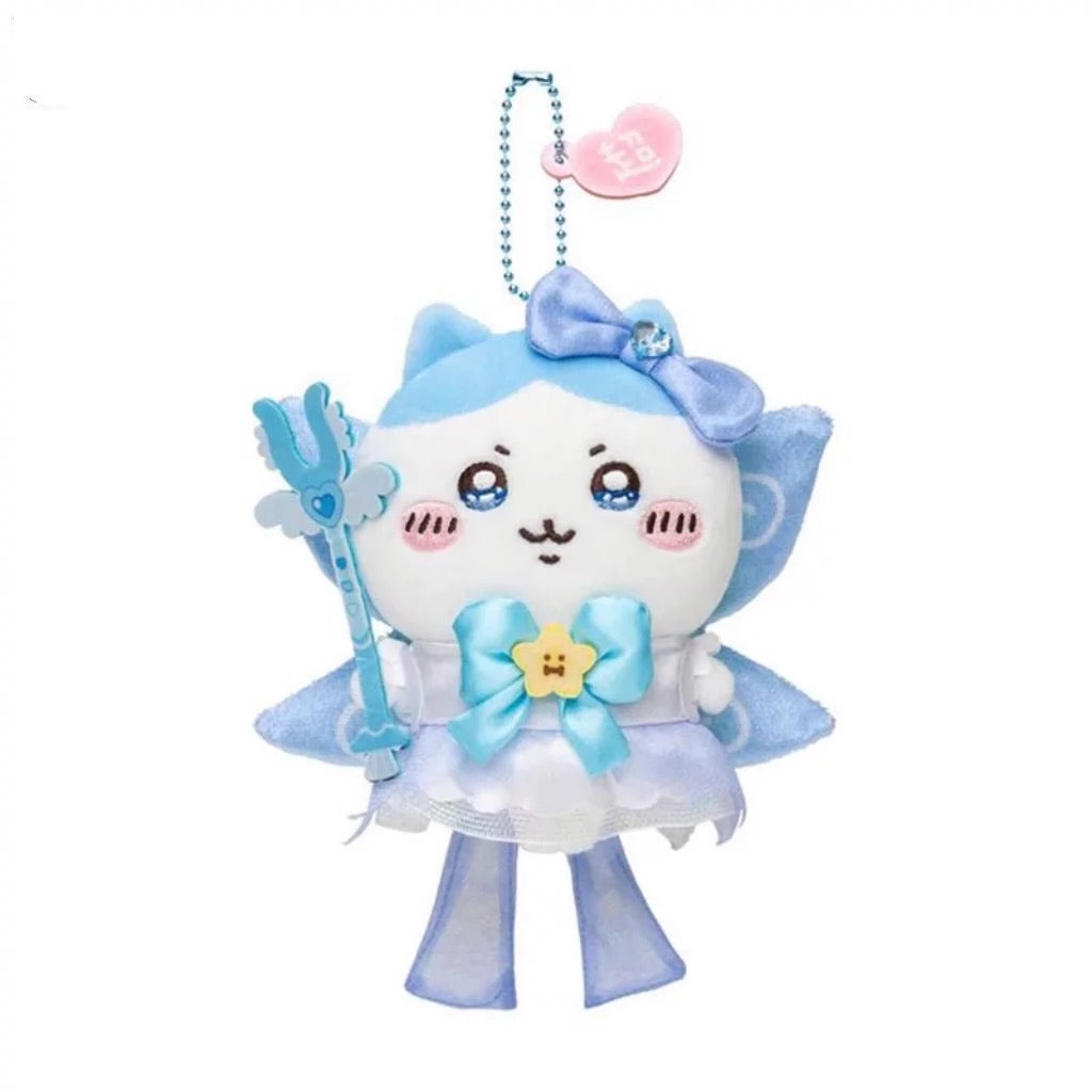 Japan ChiiKawa Magic Girl Series | ChiiKawa Hachiware Usagi Momonga Kurimanju Rakko Shisa Crab Beetle - Mini Plush Doll keychain KawaiiGiftLand