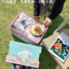 Japanese Cartoon Sanrio with Friends Camping Storage Basket | Hello Kitty My Melody Kuromi Cinnamoroll Pochacco -  Car Bedroom