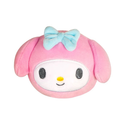 Sanrio Characters Cute Stress Relief Plush Ball Keychain Series | Hello Kitty My Melody Kuromi Pompompurin Pochacco Hangyodon - Kawaii Decoration Collectable Toys Toy Collection