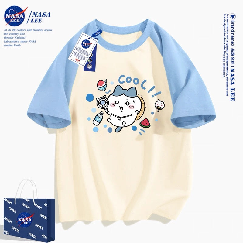 Japanese Cartoon ChiiKawa Casual Style T-Shirt Series | Summer Cool Hachiware - Kawaii Fashion Items