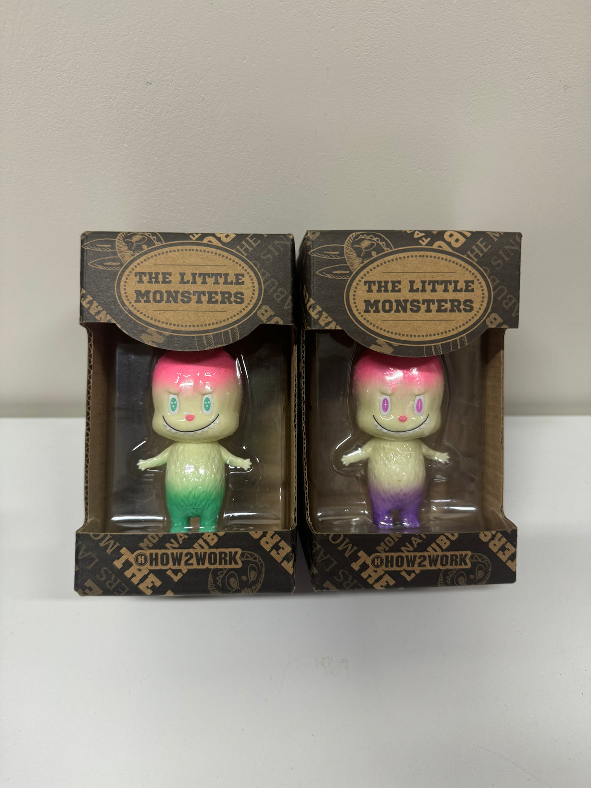 Labubu Yellow Box How2work Mini Labubu Yellow Pink Green Purple Japan ver Limited Editio ...