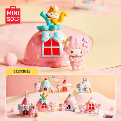 Sanrio X Miniso | My Melody & My Sweet Piano Sweets Home Figure - Doll House Mini House Collectable Toys Mystery Blind Box