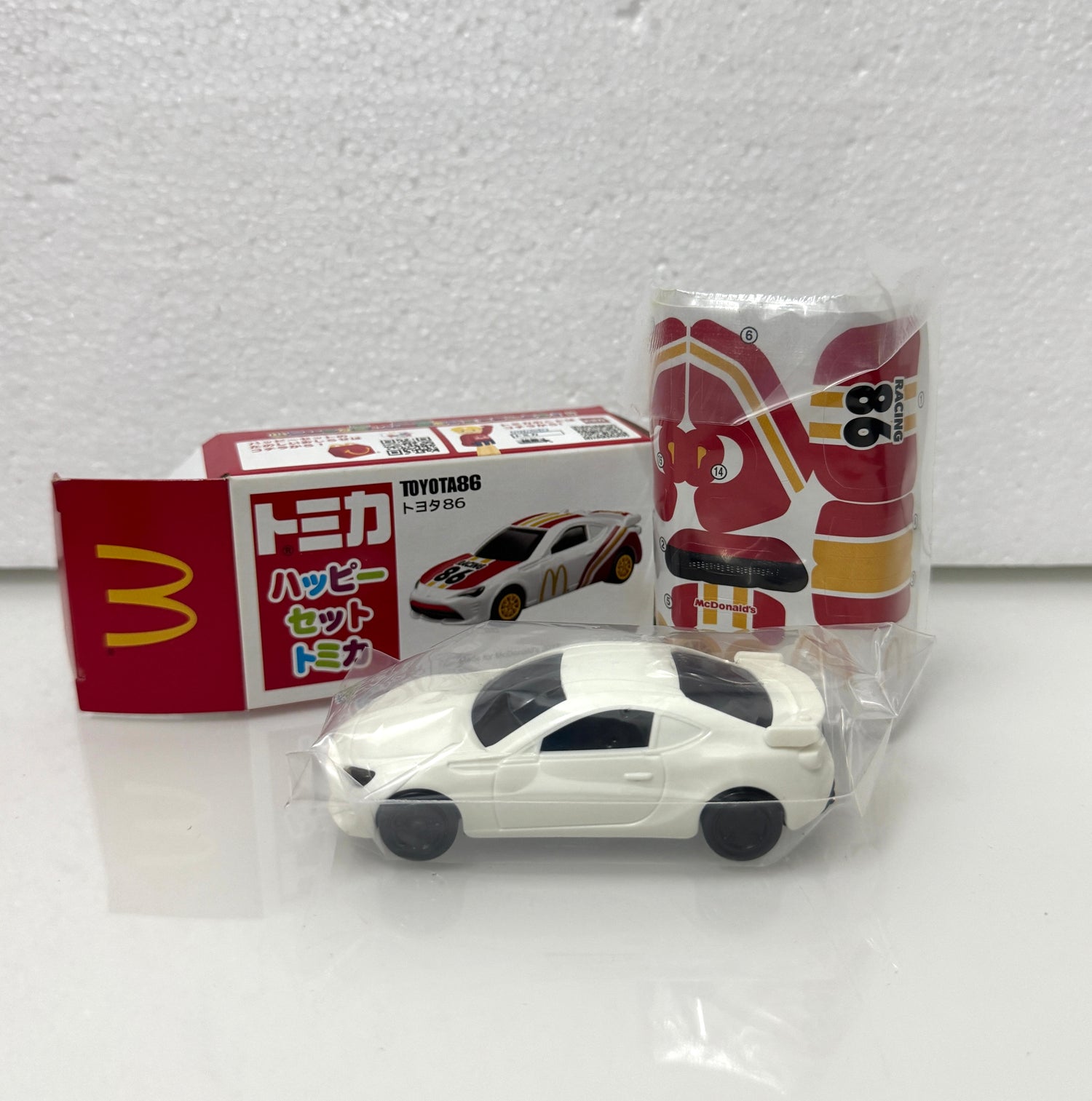 Takara Tomy Tomica Car | McDonald Car - 2017 Retried PVC FIGURE DOLL Toy Collection Mini Car