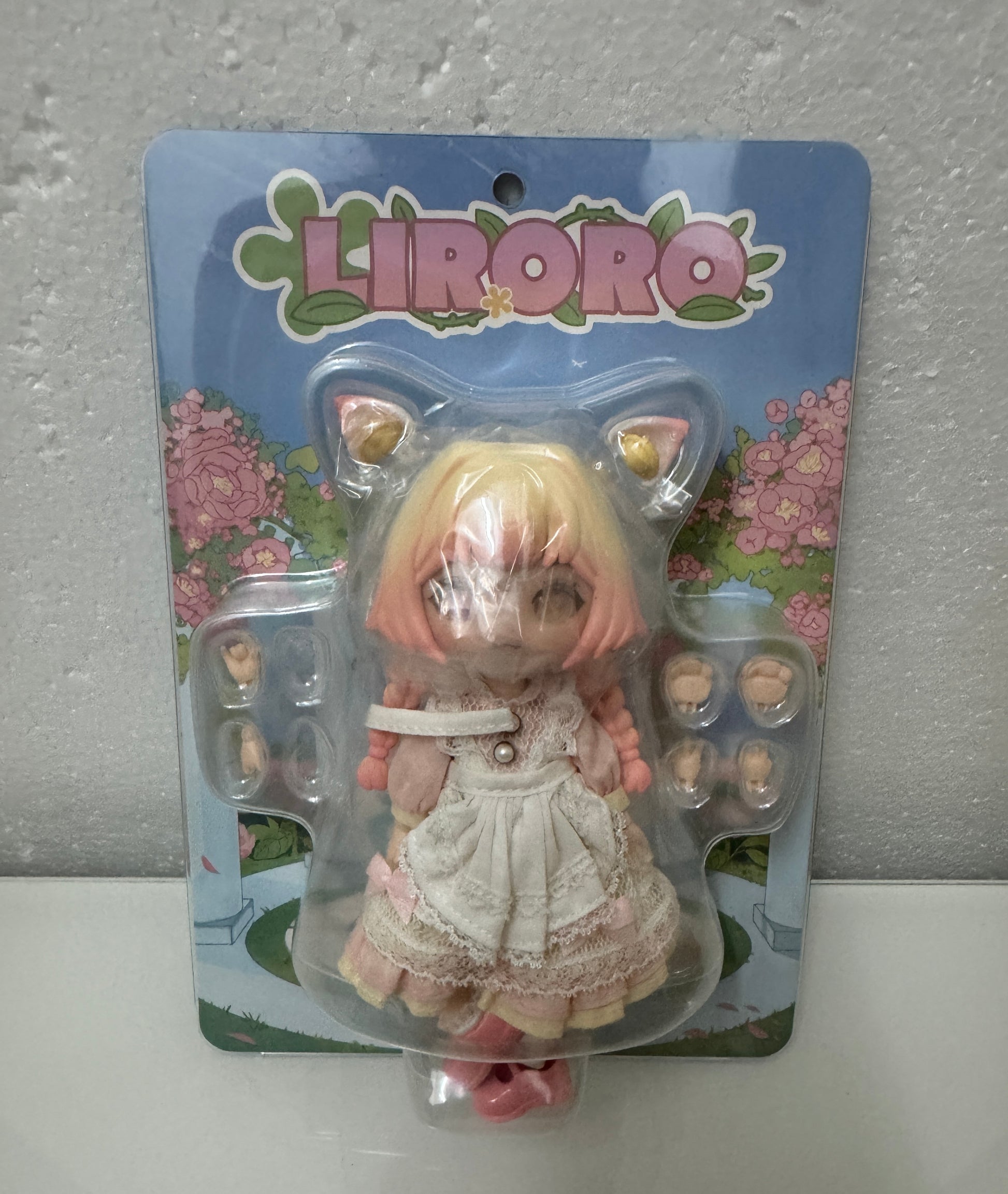 Simon Toys Liroro Summer Island | 1st Special Peony Garden Limited Edition - 1/12 ob11 11cm BJD Doll Ball Joint Doll Collectible Toys