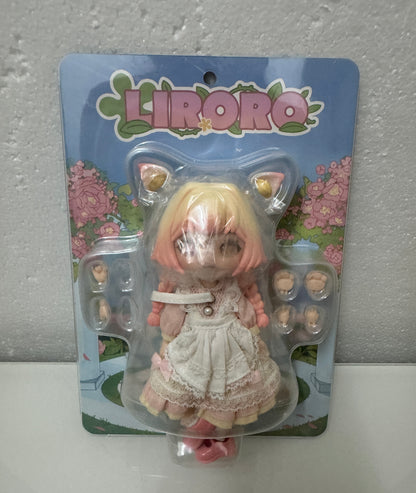 Simon Toys Liroro Summer Island | 1st Special Peony Garden Limited Edition - 1/12 ob11 11cm BJD Doll Ball Joint Doll Collectible Toys