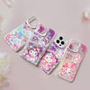 Japanese Cartoon Sanrio Sakura Laser Case | Hello Kitty My Melody Kuromi Cinnamoroll 4 Styles - iPhone Case 11 12 13 14 15 16 16e 17 17e 18 Pro Promax