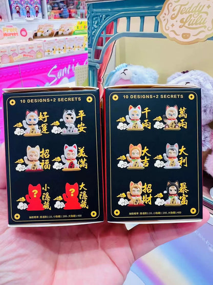 Kenny Wong Sam Sam Characters | Fortune Cat Lucky Cat Vol 2 -Toy Collection Mystery Blind Box