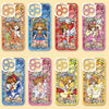 日本製アニメ カードキャプターさくら ステンドグラス風 | 8スタイル - iPhoneケース PLUS SE2 XS XR X 11 12 13 14 15 16 16e 17 17e Pro Promax 12mini 13mini