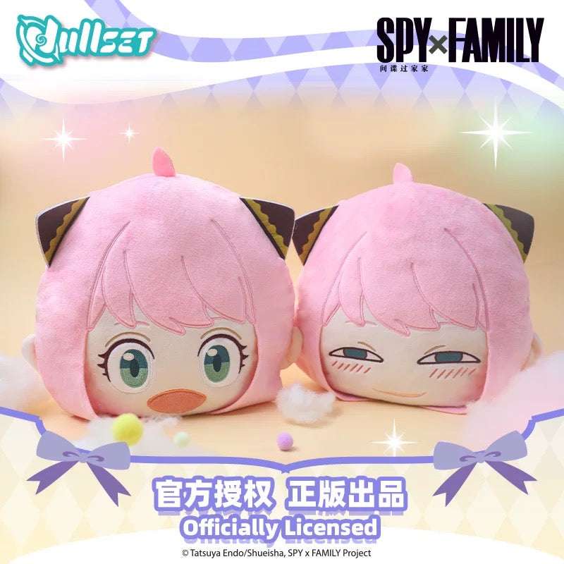 SPY Family Kawaii Double Face Cushion | Anya Loid Yor Bondman - Plush Collectable Toys Kawaii Decoration